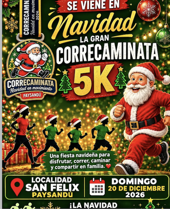 Foto de Navidad Correcaminata 5K