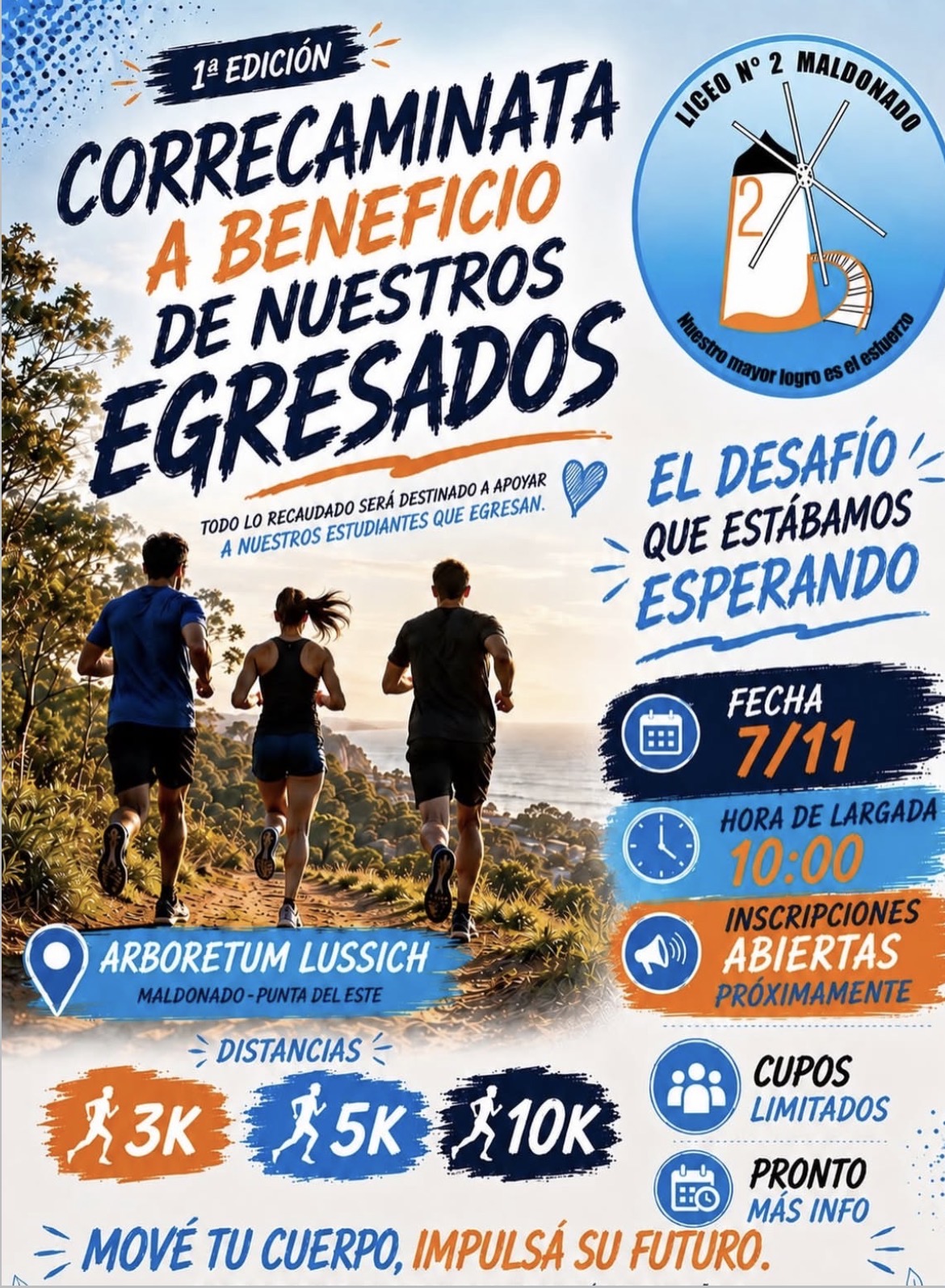 Foto de Correcaminata a beneficio Liceo 2
