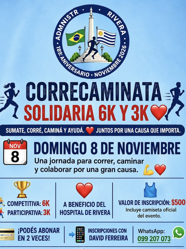 Foto de Correcaminata Solidaria 6K y 3K