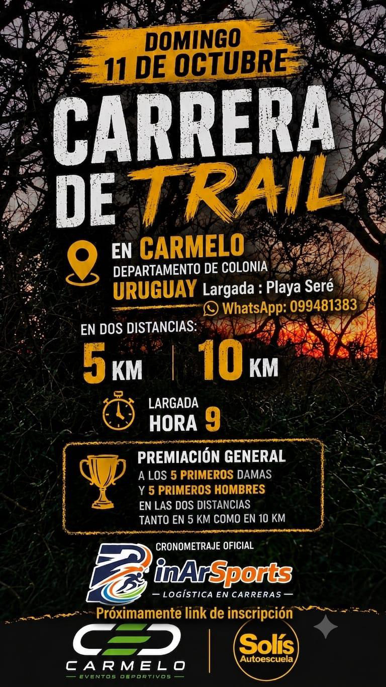 Foto de Carrera de Trail en Carmelo
